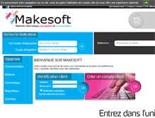 Tablet Screenshot of makesoft.fr